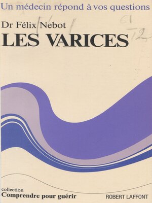 cover image of Les varices
